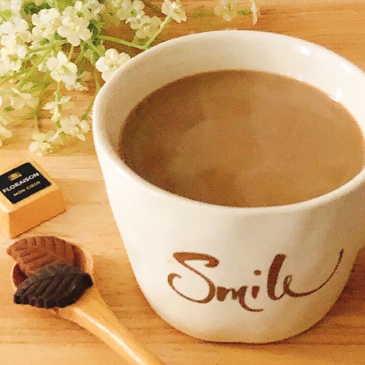 生姜チョコミルクコーヒー✧˖°